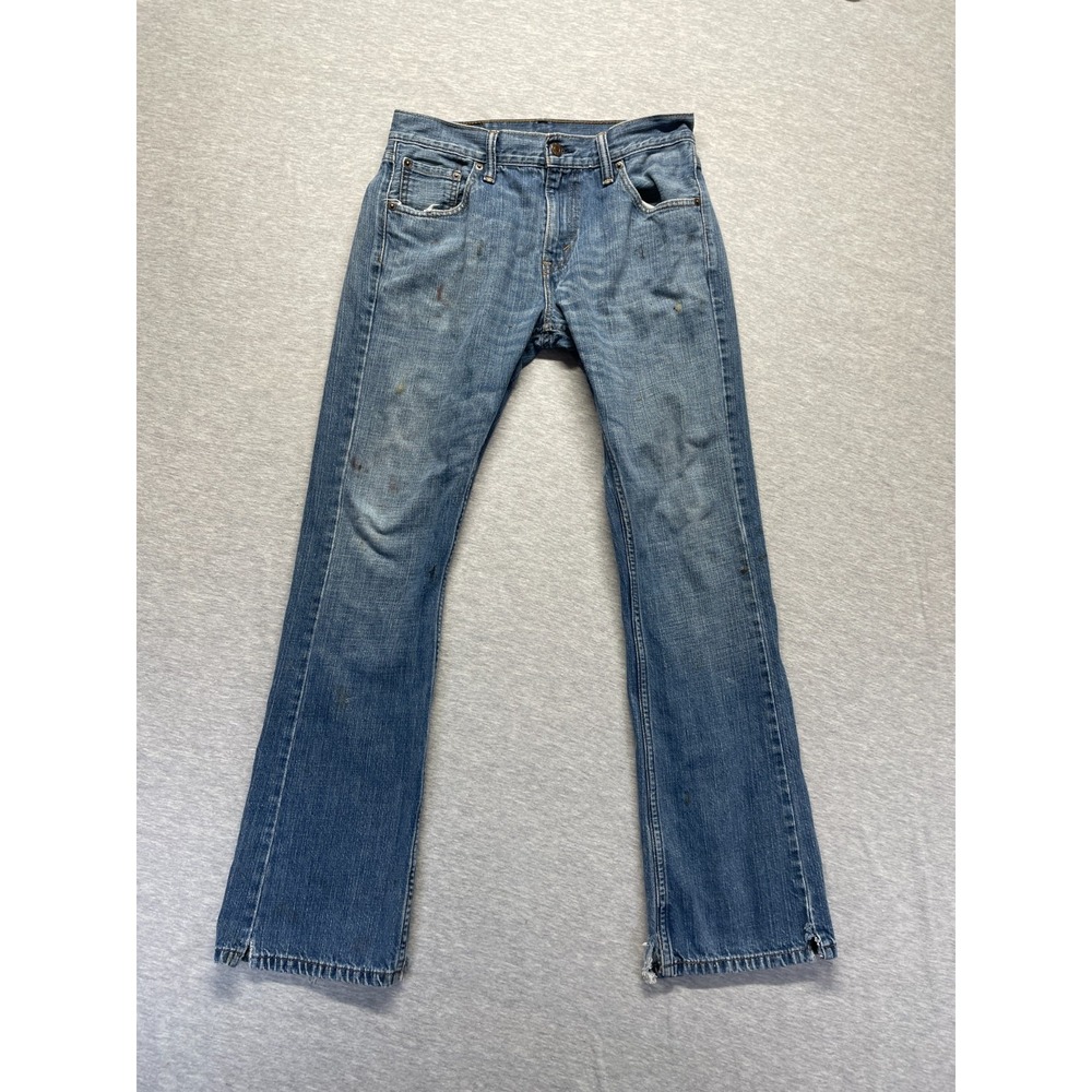 Levi's 527 Slim Fit Bootcut Leg Jeans Men 30x32 (Fits 29x30.5) Blue Denim Cotton